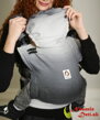 Rischino Flexible detský ergonomický nosič Grey Gradient