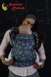 Detský ergonomický nosič na nosenie novorodenca Rischino Flexible Vesmír