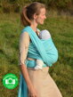 Šanami Akvamarín šatka na nosenie detí 