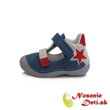 Chlapčenské sandále DD Step modré s hviezdou