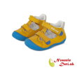 Chlapčenské sandále alternatíva barefoot DD Step Horčicové 015-403B