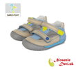 Barefoot chlapčenské letné sandále Svetlošedé DD Step 070-761A