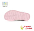 Dievčenské barefoot sandále pevná päta Perleťovo Strieborné DD Step 076-382