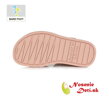 Dievčenské barefoot sandále s pevnou pätou Ružové DD Step 076-382B
