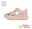 Dievčenské barefoot sandálky DD Step Svetloružové 077-360