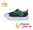 Detské letné plátené tenisky DD Step Tmavomodré CSB-331