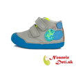 Barefoot alternatíva chlapčenské prechodné topánky DD Step Šedé chameleón 066-933