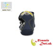 Barefoot chlapčenské jarné jesenné topánky DD Step Tmavomodré zebra 070-794