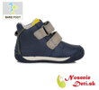 Barefoot chlapčenské jarné jesenné topánky DD Step Tmavomodré zebra 070-794
