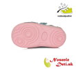 Barefoot alternatíva obuv dievčenské prechodné topánky DD Step Sky Blue Jednorožec 015-706