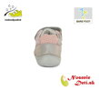 Barefoot obuv dievčenské celoročné topánky DD Step Striebornoružové 063-432A
