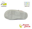 Barefoot obuv dievčenské celoročné topánky DD Step Striebornoružové 063-432A