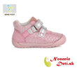 Dievčenské barefoot jarné jesenné topánky DD Step Ružovostrieborné 070-204