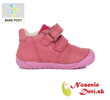 Dievčenské barefoot jarné jesenné topánky DD Step Ružové lienky 070-270A