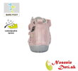 Dievčenské barefoot jarné jesenné topánky DD Step Ružovostrieborné Líška 070-534A