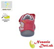 Barefoot topánky jarné jesenné dievčenské DD Step Red Slimáčik 073-63