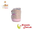 Barefoot alternatíva dievčenská obuv DD Step Svetloružové Dúha 066-324B