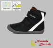 Detské zimné barefoot topánky DD Step Tmavošedé reflexné 063-228A