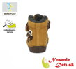 Detské chlapčenské zimné barefoot topánky DD Step Horčicové Pavúčik 070-111A