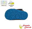 Detské chlapčenské zimné barefoot topánky DD Step Tmavomodré Džungľa 073-457A