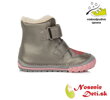 Dievčenské zimné topánky čižmy  DD Step Bronzové Kvetinky 029-767