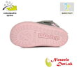 Dievčenské zimné barefoot topánky DD Step Bronze Ružová Jednorožec 070-328