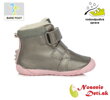 Dievčenské zimné barefoot topánky DD Step Bronze Ružová Jednorožec 070-328