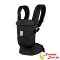 Detský ergonomický nosič Ergobaby Adapt Soft Touch Cotton Onyx Black