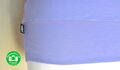 Tričko na kojenie - detail spodného lemu. 