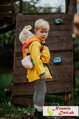 Detský nosič pre bábiky lennylamb Rainbow Baby