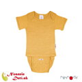 Detské celoročné merino Body Tričko Manymonths 4-Season Fresh Loquat