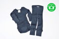 Detský merino vlnený set Manymonths Body tričko a Legíny Polar Winter