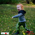 Merino kukla pre deti Manymonths Foggy Black