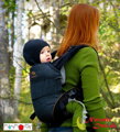 Merino kukla pre deti Manymonths Foggy Black