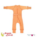 Detský overal z merino vlny Manymonths Tangerine Marmalade