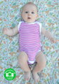 Detské funkčné oblečenie body Moira Lilac