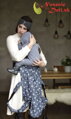 Rischino Flexi XCross Grey Dandelion je  detský ergonomický nosič od veku 5 mesiacov do 3 rokov. 