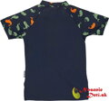 Detské tričko s UV filtrom 50 Sterntaler Tmavomodré Veľryby