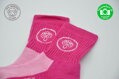 Zimné Merino vlnené ponožky pre deti Surtex Fuksia Ružová