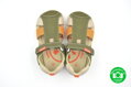 Dětské letní sandály Biomecanics Wider Canvas Khaki