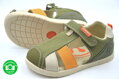 Dětské letní sandály Biomecanics Wider Canvas Khaki