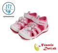 Dievčenské detské športové sandále D.D. Step Svetloružové 065-41329D