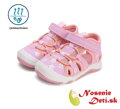 Detské dievčenské športové sandále D. D. Step 065-51957C Pink Hviezdičky