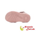 Dievčenské kožené sandále D. D. Step 075-51284D Baby Pink Macko