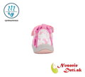 Detské dievčenské športové sandále D. D. Step 065-61146D Hot Pink Unicorns