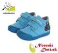 Chlapčenské prechodné plátenky DD Step Modré Triceratops 066-332A