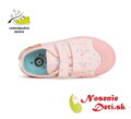 Dívčí letní plátěnky D.D. Step Baby Pink Květiny CSG-41841A