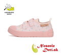 Dívčí letní plátěnky D.D. Step Baby Pink Květiny CSG-41841A