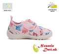Dívčí barefoot plátěnky D.D.Step C086-51499A Baby Pink Mořská panna