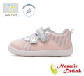 Dievčenské barefoot sieťované tenisky D. D. Step Marhuľová Pink F093-51399G